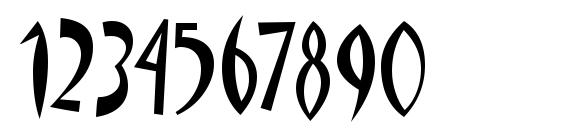 Matisse ITC TT Font, Number Fonts