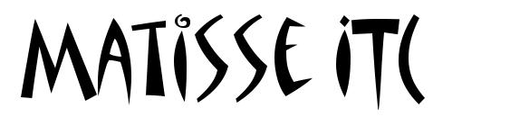 шрифт Matisse ITC, бесплатный шрифт Matisse ITC, предварительный просмотр шрифта Matisse ITC