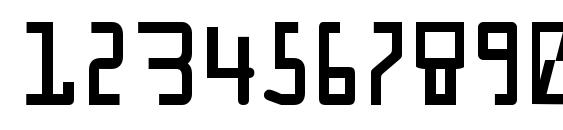 Matrix cyr Font, Number Fonts