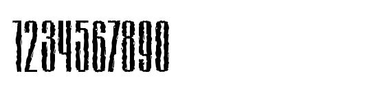 Шрифт MatterhornCTT, Шрифты для цифр и чисел