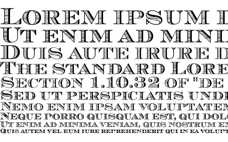 specimens Maurice Stripes Regular font, sample Maurice Stripes Regular font, an example of writing Maurice Stripes Regular font, review Maurice Stripes Regular font, preview Maurice Stripes Regular font, Maurice Stripes Regular font