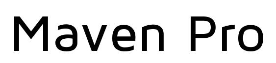 Maven Pro Medium Font