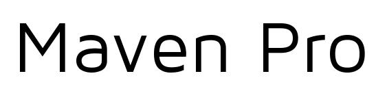 Maven Pro Regular font, free Maven Pro Regular font, preview Maven Pro Regular font