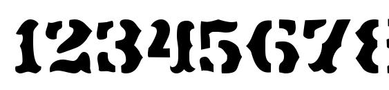 Maverick JL Font, Number Fonts