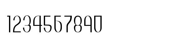 Max Font, Number Fonts