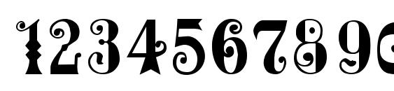 Maxcircu Font, Number Fonts