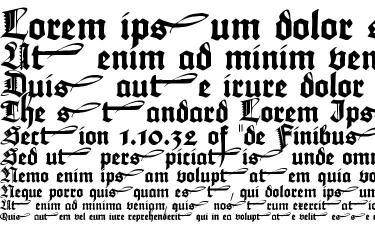 specimens Maximilian zier font, sample Maximilian zier font, an example of writing Maximilian zier font, review Maximilian zier font, preview Maximilian zier font, Maximilian zier font
