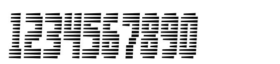Maxis Font, Number Fonts