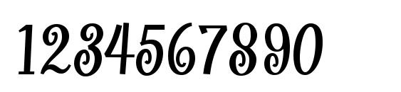 Maya Font, Number Fonts