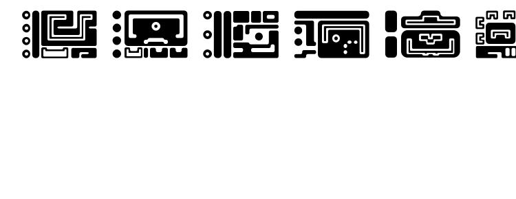 glyphs Mayaruler font, сharacters Mayaruler font, symbols Mayaruler font, character map Mayaruler font, preview Mayaruler font, abc Mayaruler font, Mayaruler font