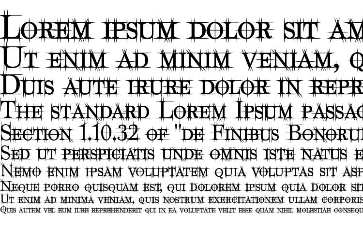 specimens Maychurch Regular font, sample Maychurch Regular font, an example of writing Maychurch Regular font, review Maychurch Regular font, preview Maychurch Regular font, Maychurch Regular font