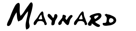 Maynard Regular Font