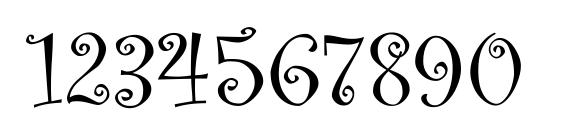 MC Twinkle Star Font, Number Fonts