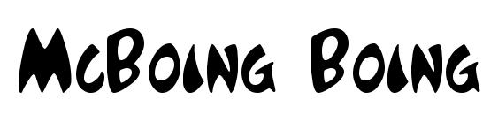 McBoing Boing Font