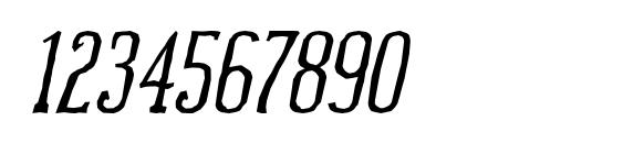 McFoodPoisoning2 Font, Number Fonts