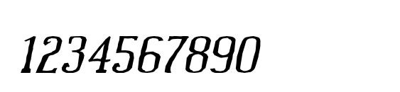 McFoodPoisoning6 Font, Number Fonts