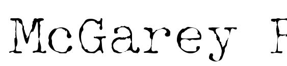 McGarey Regular Font