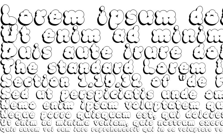 specimens Mckloud shadow font, sample Mckloud shadow font, an example of writing Mckloud shadow font, review Mckloud shadow font, preview Mckloud shadow font, Mckloud shadow font