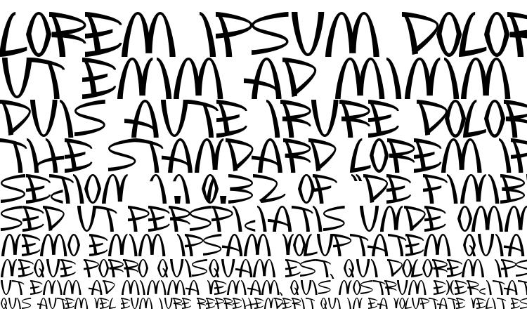 specimens McLawsuit font, sample McLawsuit font, an example of writing McLawsuit font, review McLawsuit font, preview McLawsuit font, McLawsuit font