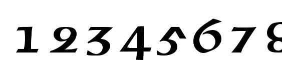 Mcleudc Font, Number Fonts