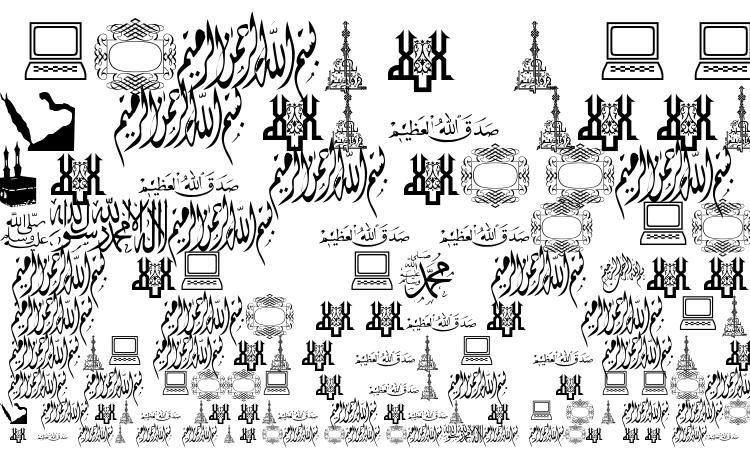 specimens MCS Islamic Art 1 font, sample MCS Islamic Art 1 font, an example of writing MCS Islamic Art 1 font, review MCS Islamic Art 1 font, preview MCS Islamic Art 1 font, MCS Islamic Art 1 font
