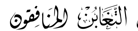 Mcs Swer Al Quran 3 Font, Number Fonts