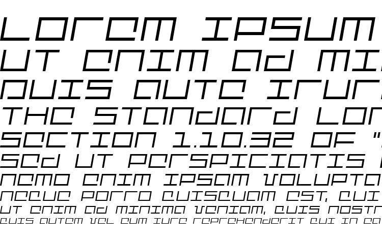 specimens Mechanic italic font, sample Mechanic italic font, an example of writing Mechanic italic font, review Mechanic italic font, preview Mechanic italic font, Mechanic italic font