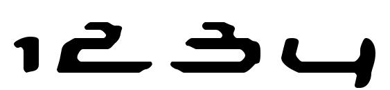 Mechoba Font, Number Fonts