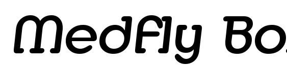 шрифт Medfly Bold, бесплатный шрифт Medfly Bold, предварительный просмотр шрифта Medfly Bold