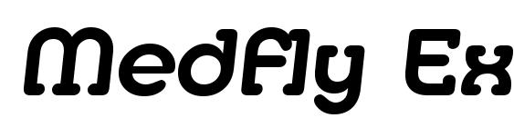 шрифт Medfly Extrabold, бесплатный шрифт Medfly Extrabold, предварительный просмотр шрифта Medfly Extrabold