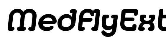 шрифт MedflyExtrabold Regular, бесплатный шрифт MedflyExtrabold Regular, предварительный просмотр шрифта MedflyExtrabold Regular