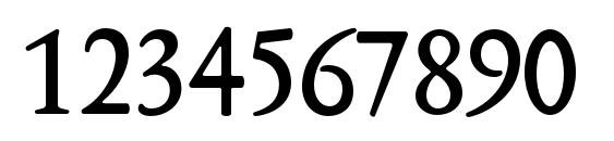 Mediaeval Font, Number Fonts