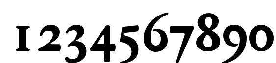 MediaevalSC+OSF Bold Font, Number Fonts