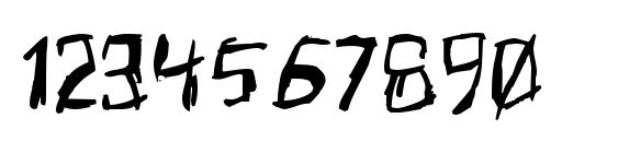 Meet John Henry Font, Number Fonts