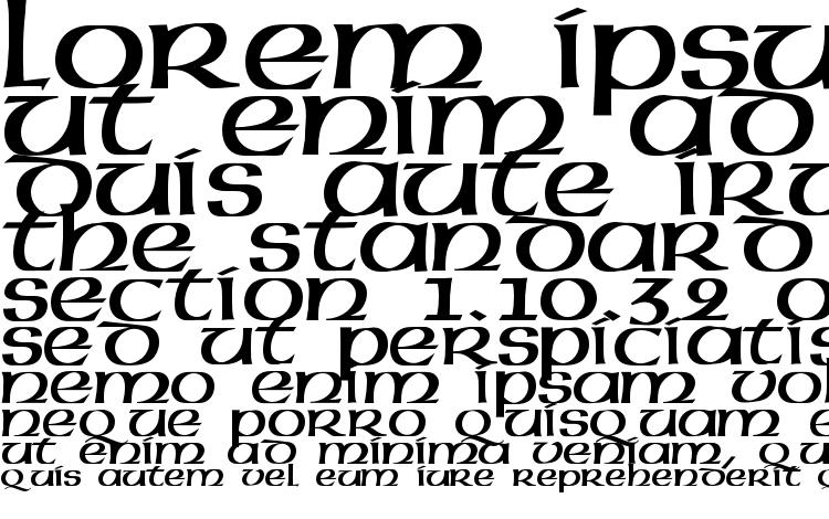 specimens Megenc font, sample Megenc font, an example of writing Megenc font, review Megenc font, preview Megenc font, Megenc font