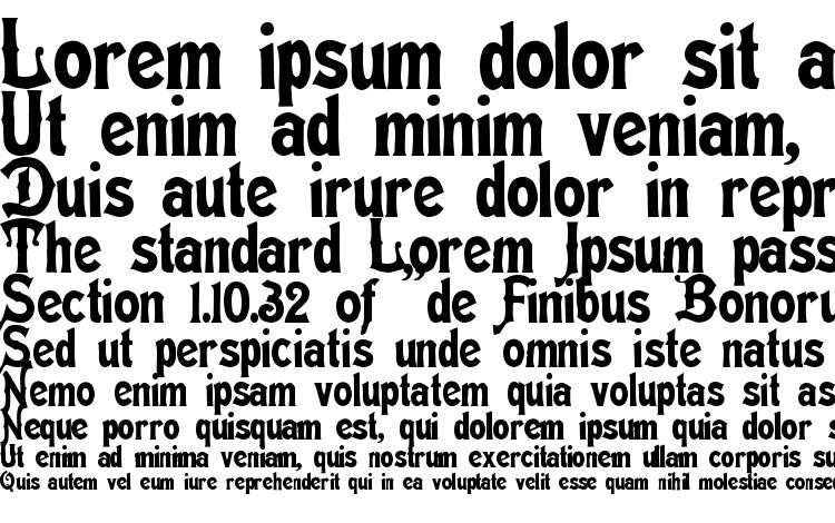 specimens Meistersinger font, sample Meistersinger font, an example of writing Meistersinger font, review Meistersinger font, preview Meistersinger font, Meistersinger font