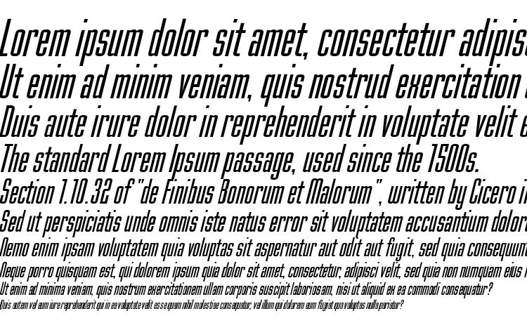specimens Mekanik Italic Plain font, sample Mekanik Italic Plain font, an example of writing Mekanik Italic Plain font, review Mekanik Italic Plain font, preview Mekanik Italic Plain font, Mekanik Italic Plain font