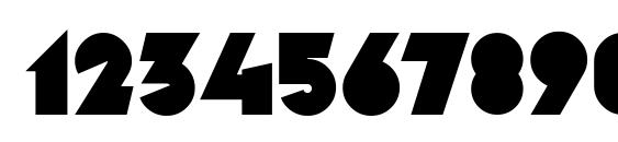 Mekon Block Font, Number Fonts