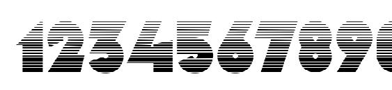Mekon Gradient Font, Number Fonts