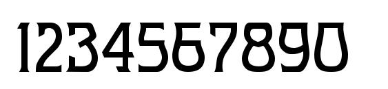 Шрифт Melange Nouveau Normal, Шрифты для цифр и чисел