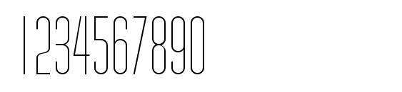 Melanin Regular Font, Number Fonts