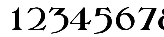 MelbourneSerial Bold Font, Number Fonts