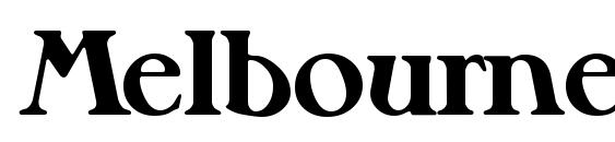 MelbourneSerial Xbold Regular Font