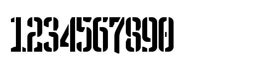 Melbylon Font, Number Fonts