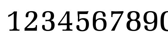 Melmac Regular Font, Number Fonts