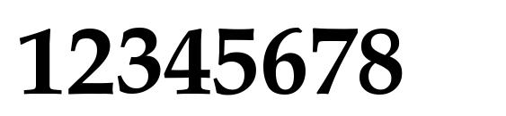 Melrare SemiBold Font, Number Fonts