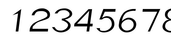 Memo Font, Number Fonts