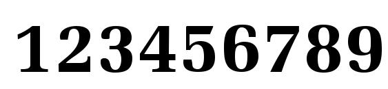 Memoir Bold Font, Number Fonts