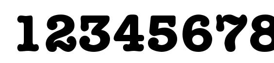 Memorandum Bold Font, Number Fonts