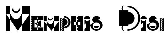 Memphis Display Font